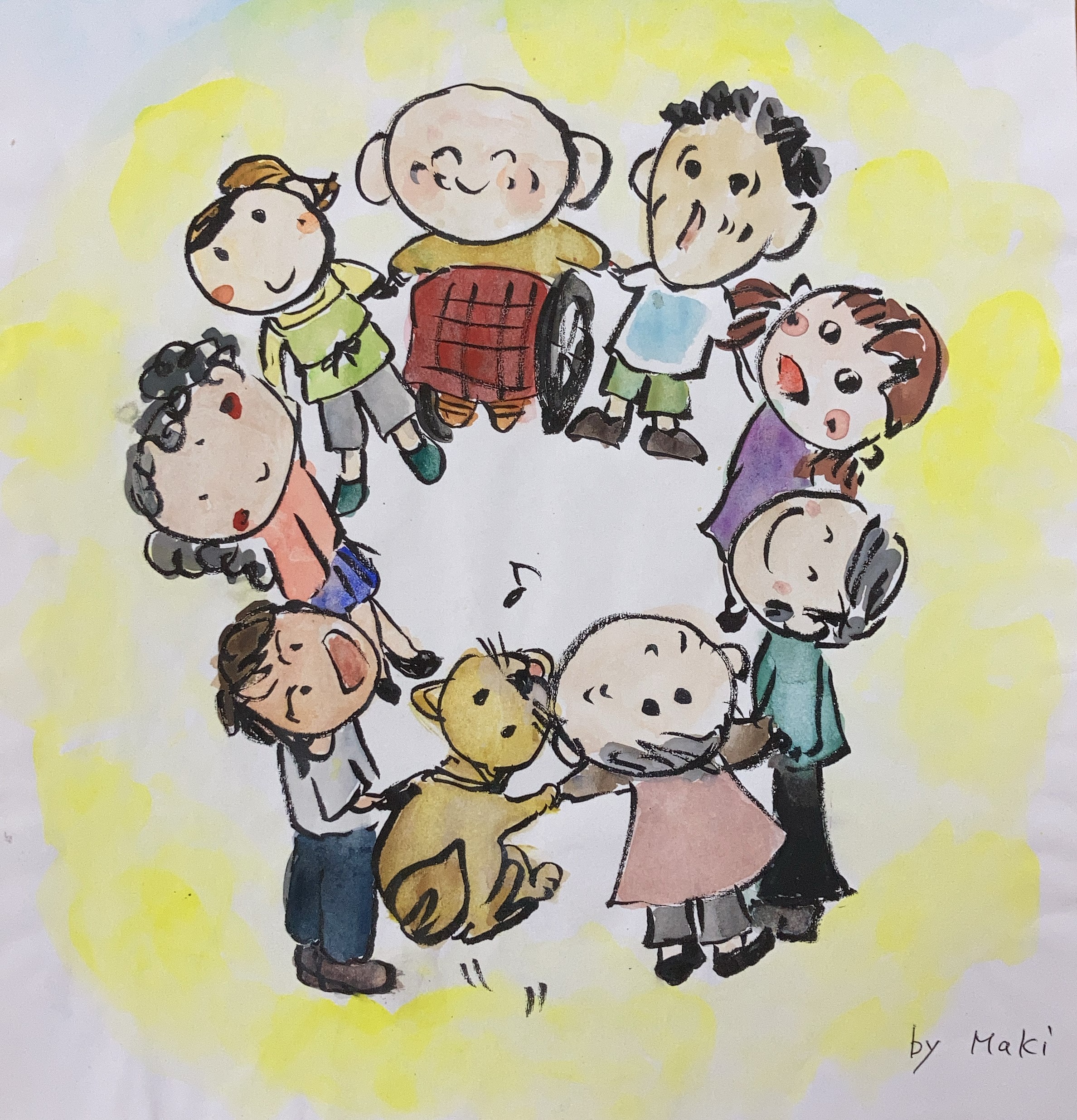 在宅支援グループみんなの手
